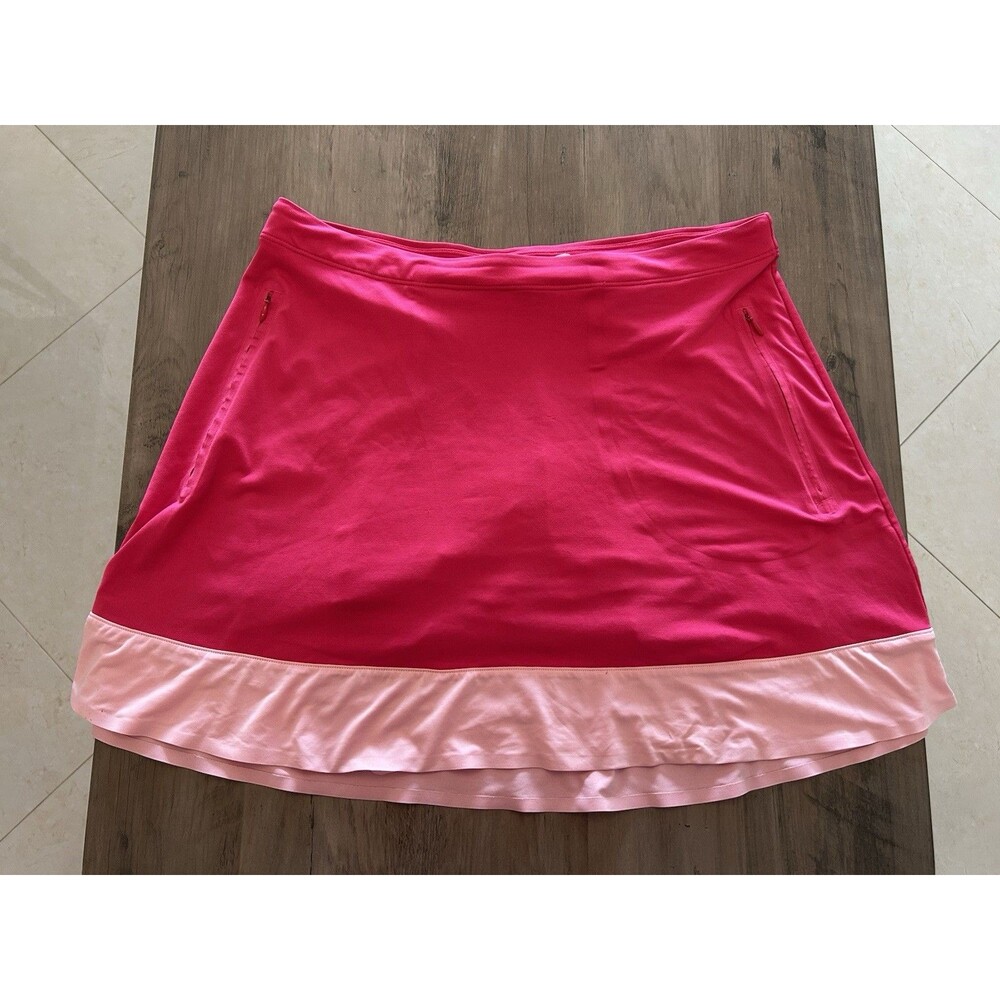 Nike Dry Fit Tour Performance Women’s Golf Skort Pink Size Medium
